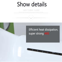 Lámpara De Mesa Portátil LED USB Recargable Plegable Para Lectura Sala De Estar Oficina Computadora Estudio Luz Táctil Para Dormitorio Lado Del Cama - details 18