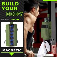Bolsa Portabotellas Magnética Para Gimnasio Con Imán Integrado Para Adhesión Fácil a Superficies De Metal Bolsa Pouch Para Botellas De Agua - details 17