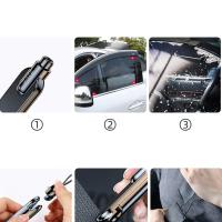 Martillo De Emergencia Para Coche 2 En 1 Rompe Ventanas Corte De Cinturón De Seguridad Herramienta De Rescate En Aluminio - details 4