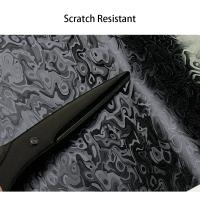 ETECOOL Pegatina De Fibra De Carbono Para Coche Premium Negro Fantasma Adhesivo De Vinilo Para Empaque De Coche Accesorios De Coche - details 7