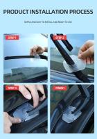 2Pcs Cubierta Protectora Para Braza De Limpia Para Parabrisas De Coche Universal Silicona Antipolvo Y Hojas - details 6