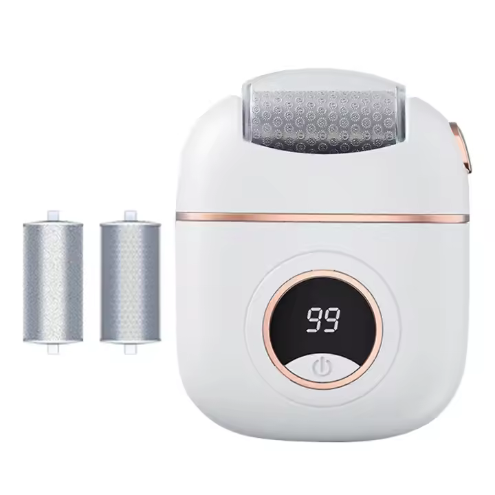 Archivo de pie Eléctrico digital with 2 Pumice-Piel Muerta y removedor de callos-Herramienta de cuidado de pie pedicura recargable - 1