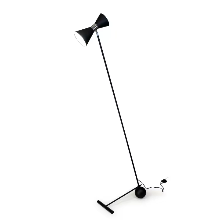 Lámpara de Pie  Cine 1 - Bombilla 1 x E27 - Altura 175cm - AZABAK - 1