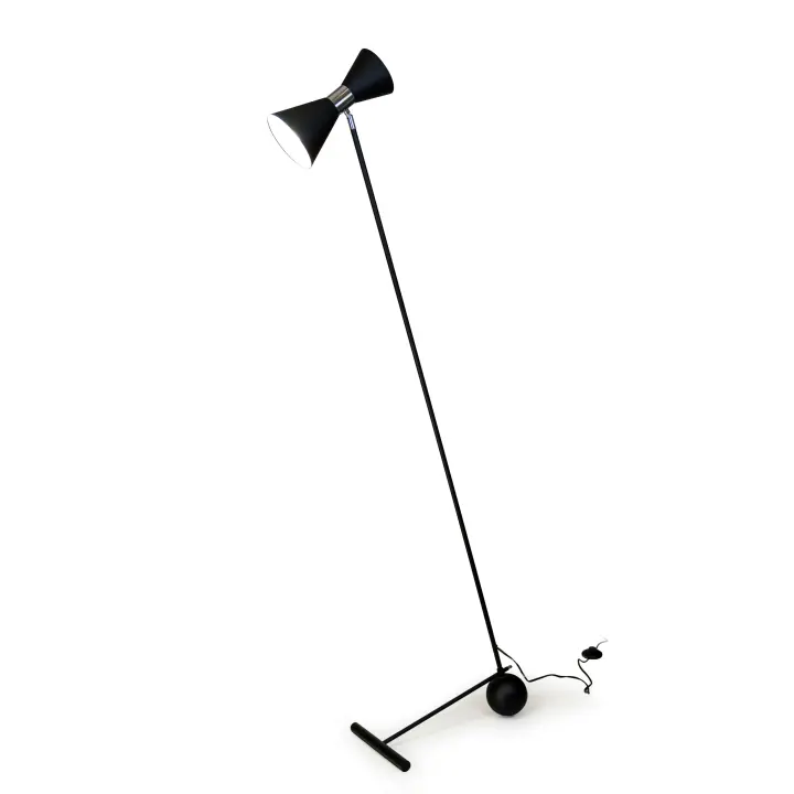 Lámpara de Pie  Cine 1 - Bombilla 1 x E27 - Altura 175cm - AZABAK - 1
