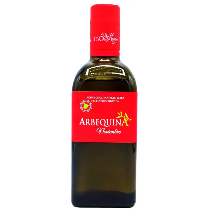 Aceite de Oliva Virgen Extra Arbequina - 6 Botellas de 500ml - Aceite de Oliva Virgen Extra Pago Las Monjas - 1