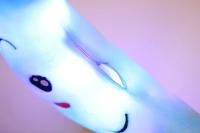 Cojín De Plush Toys Luminoso Para Niños Con LED Ilumina En La Oscuridad Dibujos Animados Suave Cojín De Piso Regalos De Vacaciones - details 6