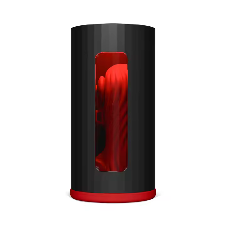LELO F1S™ V3 Red - Consola de placer con 7 modos de vibración accionados por dos motores – Estimulación completa mediante ondas sónicas – Silicona biocompatible - 1
