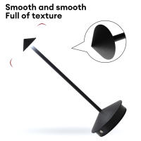Lámpara De Mesa Recargable LED Sin Cable Nórdica De Lujo Para Dormitorio Restaurante Luz Nocturna Romántica Con Toque - details 7