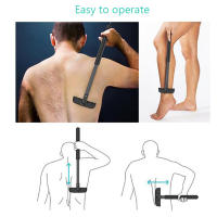 Cortauñas Ajustable Y Estirable De Alta Calidad Para Hombres Trimmer De Cabello De La Espalda Cuchilla Ajustable Para El Cuerpo - details 5
