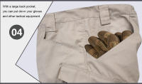Pantalones Tácticos Para Hombre Con Varios Bolsillos Elasticidad Militar Urbanos Comerciales Tacitac Trousers Slim Cargo Pant 5XL - details 10