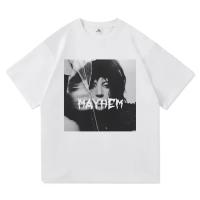 Camiseta De Algodón Para Hombre Estampada Con Diseño De Álbum Mayhem De Lady Gaga Camiseta Casual De Manga Corta Cuello Redondo - details 3