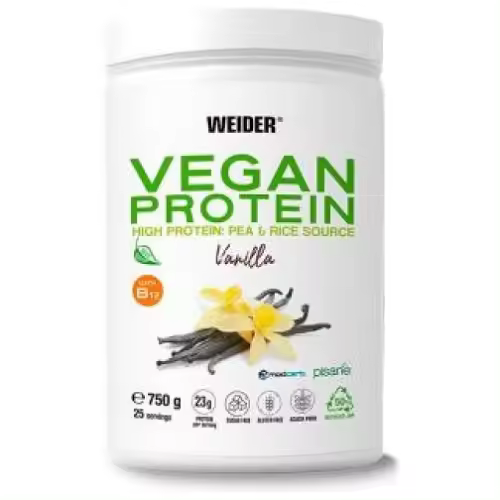 Weider Vegan Protein Vainilla Sin Soja 750 G - 1