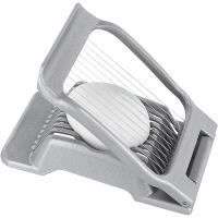 Cortador de huevos Westmark para rebanadas redondas u ovaladas, cuchillas de acero inoxidable con tensión individual, aluminio/acero inoxidable, dúplex, gris, 10202260 - details 0