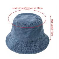 Gorro De Lona De Algodón Unisex Para Verano Protección Solar Panama Hombre Estilo Fisherman Para Playa Y Exterior - details 1