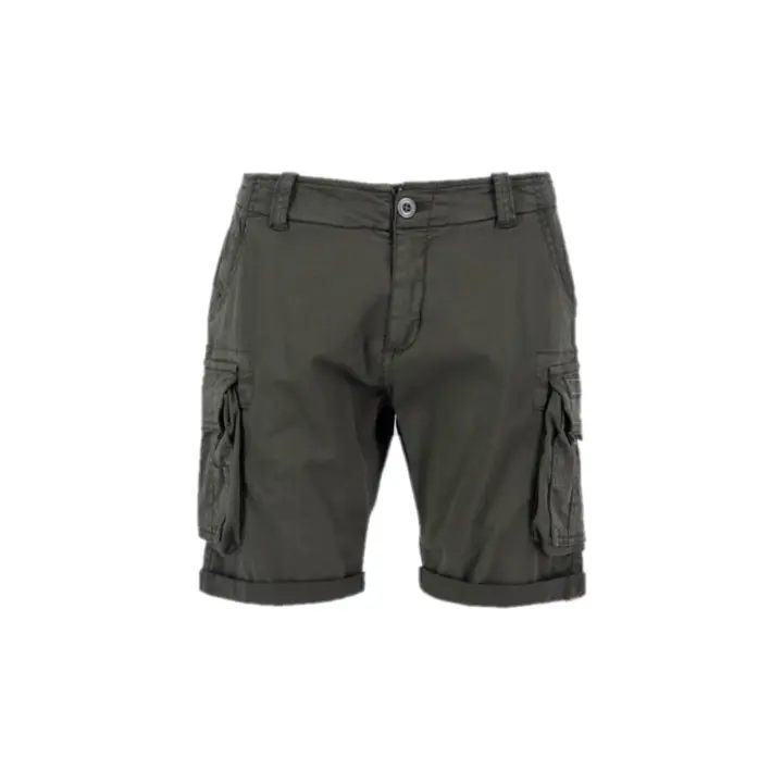 Alpha Industries Crew Cargo Short Grey Black - 1