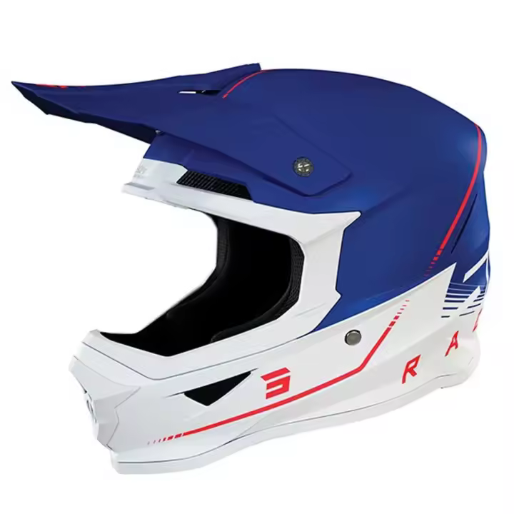 Shot Casco Off-road Furious Raw 3.0 Azul Adulto - 1
