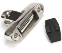 Juego De Bisagra De Acero Inoxidable 316 Con Almohadilla De Goma Para Barco Yate De Marina Hebilla De Montaje De Tipo Montaña Plateado Para Toldo Swivel - details 6