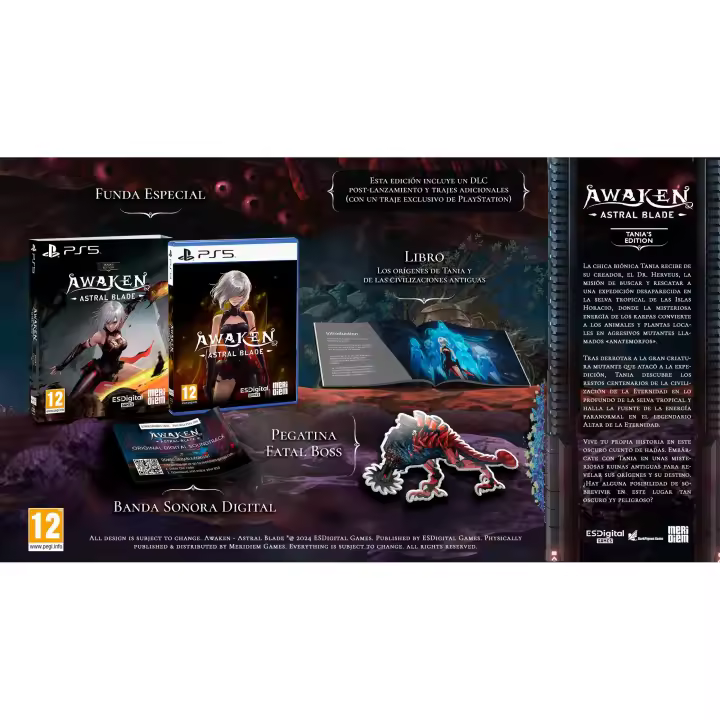Awaken Astral Blade Tanias Edition - Playstation 5 - Nuevo Precintado - PAL España - Meridiem - 1
