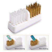 Cepillo De Limpieza Para Brocas De Taladro De Cobre Herramienta Suave De Pelo Para Eliminar Polvo Y Restos De Uñas - details 4