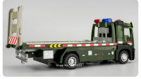 Modelo De Camión De Transporte De Tanques Militares a Escala 1/32 Con Sonido Luz Y Puertas Abiertas Juguetes De Vehículos Para Niños - details 14