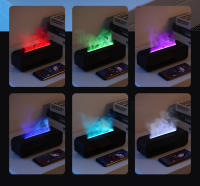 Máquina De Aromaterapia Con Llama Simulada Control Remoto Iluminación De 7 Colores Horario Silencioso Humidificación Perfumador Doméstico - details 7