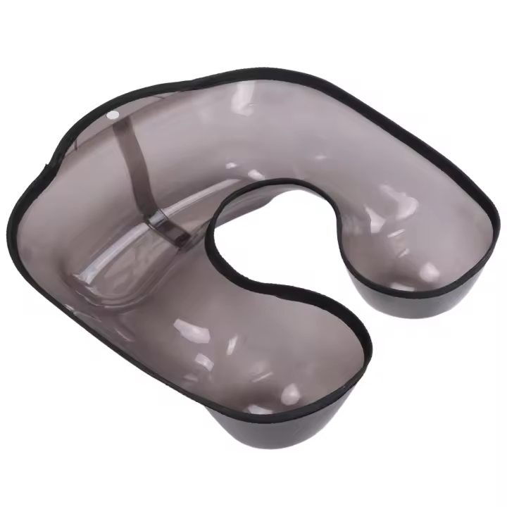 Bandeja de peluquería para el cuello, contenedor permanente para el cuello, en forma de hombro, Protector de ropa - 1