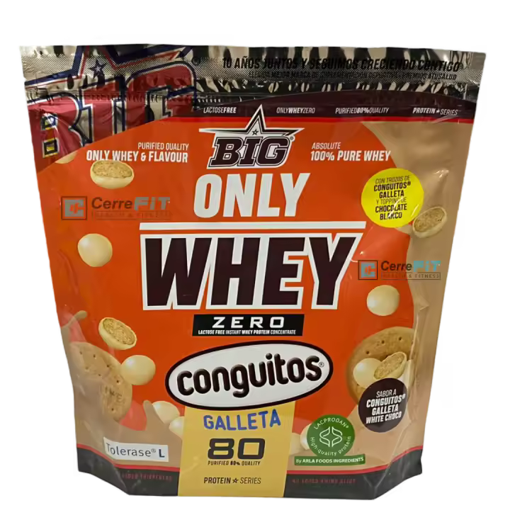 Only Whey Zero 250g - Big / sin lactosa / baja en grasas / deliciosa - 1