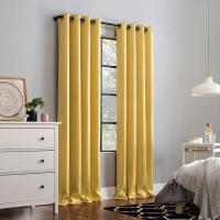 Cortinas De Un Pie De Color Sólido Y Moda Para Bloquear La Luz Y Proteger La Privacidad Adecuadas Para Dormitorio Sala De Estar Cocina - details 23