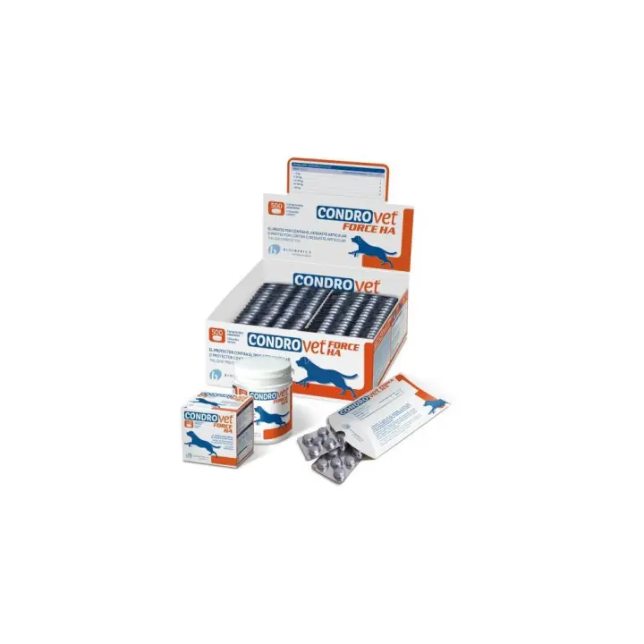 Bioiberica Condrovet Force comprimidos - Complemento alimentario para perros - 1