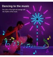 luces LED RGB Tira de luz inteligente fuegos artificiales colores Bluetooth APP control de sonido COSHANO - details 1