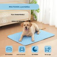 Alfombra De Enfriamiento Para Mascotas Tamaño Pequeño Para Perros Y Gatos Sillón De Hielo De Seda Húmeda Alfombra De Verano Para Animales Pequeños 5 Tamaños Disponibles - details 23