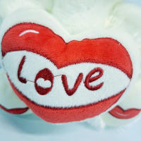 Peluche Osito Con Corazon TE AMO 25cm COLOR BLANCO,te amo te quiero,Día de San Valentín,cm,fespu - details 2