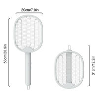 Lampara Eléctrica Plegable Anti-Mosquitos 4 En 1 Recargable Por USB Con Batalla Contra Mosquitos Y Repelente De Aves Aluminio UV 5W - details 4