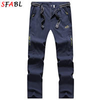 Pantalones Transpirables Y Elásticos Para Hombres Talla Grande Hasta 5XL Para Deportes Al Aire Libre Senderismo Escalada Camping Pesca - details 14