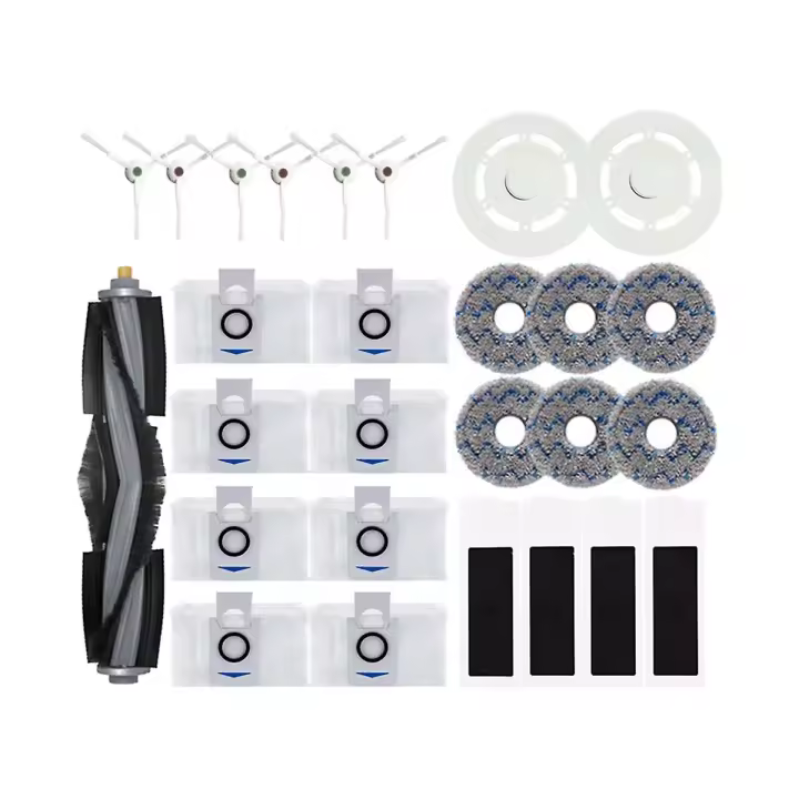 Para Deebot T20 OMNI aspirador Cuchillo lateral principal de MoPA Filter HEPA Bolsa de Polvo repuestos - 1