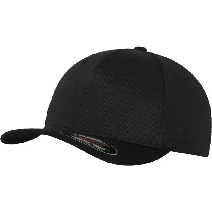 Brandit Gorra Flexfit 5 Panel Negro Unisex Adulto - 1