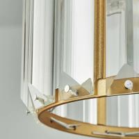Lámpara Colgante De Cristal Moderna Y Lujo Para Dormitorio Luz De Barra Sencilla Para Habitación Restaurante Instalación Por Cable - details 6