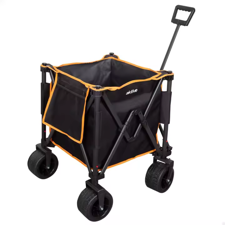 Carro de Playa Plegable 52X52X71/105Cm Con Ruedas 17X10Cm (Color Baby 62374) - 1
