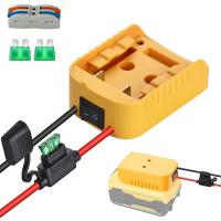 Adaptador De Batería Para Power Wheels Dewalt 18V/20V Con Interruptor ON/OFF Y Fusible De 30Amp Para RC Cars DIY Juguete Eléctrico - details 0