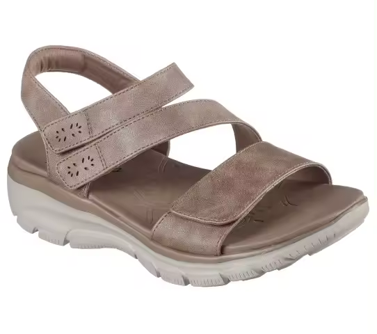 Skechers mod. 163532 SABATA OBERTA E para Mujer en Textil - 1