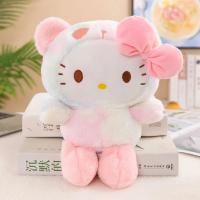 Muñeco De Peluche Sanrio 25Cm Kuromi Mymelody Cinnamorol Kawaii Regalo De Navidad Decoración Suave Y Almohada Juguete De Anime - details 7