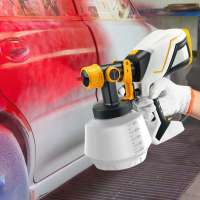 600W Electric Cordless Spray Gun 1200ML HVLP Paint Sprayer 2.5mm Nozzle Sizes 3 Modes Paint Gun for House Furniture Coating Airbrush - details 7