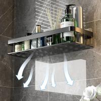 Nueva Estante De Almacenamiento Sin Perforar Para Baño Cocina Y Dormitorio Fácil Instalación Sin Herramientas Nivel Único - details 4