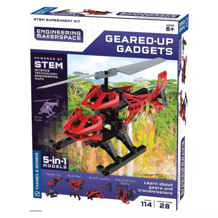 Geared-up gadgets de Kosmos 5 en 1 construcción BX5111 - 1