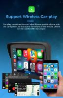 Monitor Portátil De Navegación GPS Para Motocicleta 5'' IPX7 Impermeable Con Parachoques Wireless Carplay Android Auto Dual BT WIFI - details 7