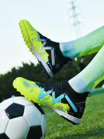 Zapatos De Fútbol Profesionales TF Resistentes Para Adolescentes Durable High Tops Entrenamiento Adulto Antideslizante Zapatos De Fútbol - details 9