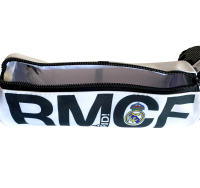 Novedad! Real Madrid C.F. portatodo redondo, Producto oficial, blanco , colegio, escolar, niños, Original - details 4