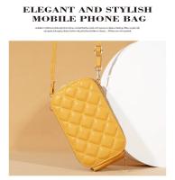 Bolso Cruzado De Hombro Único Moda Para Mujer Mini Versátil Con Posición Para Tarjetas Y Llaves Estilo Clásico PU Con Costura Decorativa - details 1