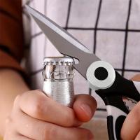 Tijeras Multifuncionales De Acero Inoxidable Para Cocina Adecuadas Para Cortar Vegetales Huesos De Pollo Y Pescado Otras Herramientas - details 2