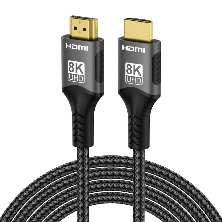 Cable HDMI 2.1 Splitter 4K@120Hz 8K@60Hz 48Gbps Adaptador EARC ARC HDCP Para PC Laptop Proyector HD TV Cable De Video De Alta Velocidad